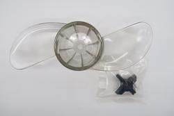 Potkuri 2 lapainen 11 x 5 RH kirkas, muovia, 2-lapainen