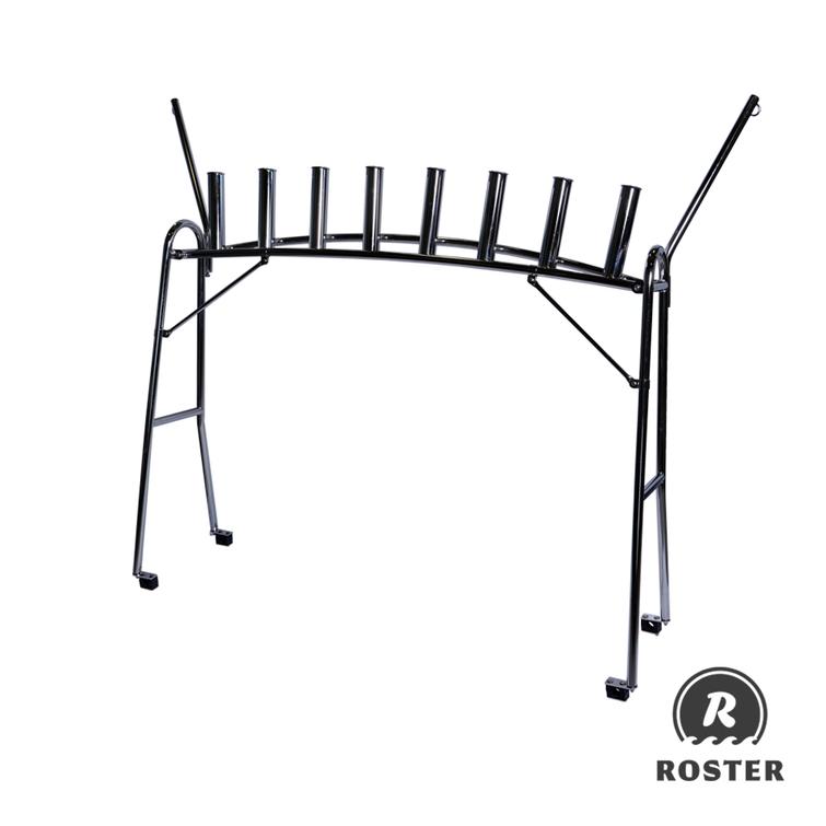 Roster Uistelutarga 150cm kiinteill&auml; vapaputkilla (8kpl) / korkeus 95 cm