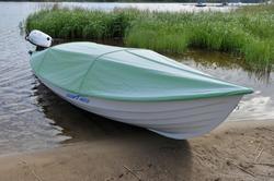 Suvi harbor canopy, color green 420 rowing boats (white and tar)