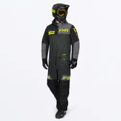 FXR M Revo Lite Monosuit Asphalt/Ti/HiVis