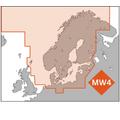 C-Map Max Mega Wide MW4 karttakortti pohjoismaat / C-tyypin kortti