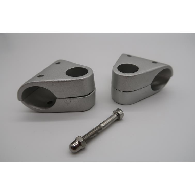 Hankain, kaiteeseen 25mm / 1 srj (oikea + vasen)