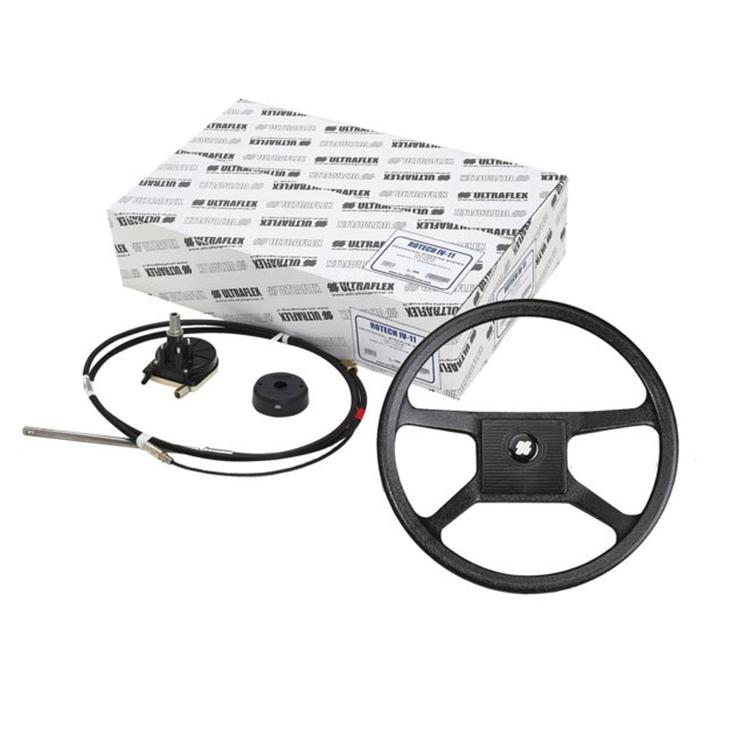 Kaapeliohjauspaketti, kaapeli, rumpu ja ratti yhtenä kokonaisuutena