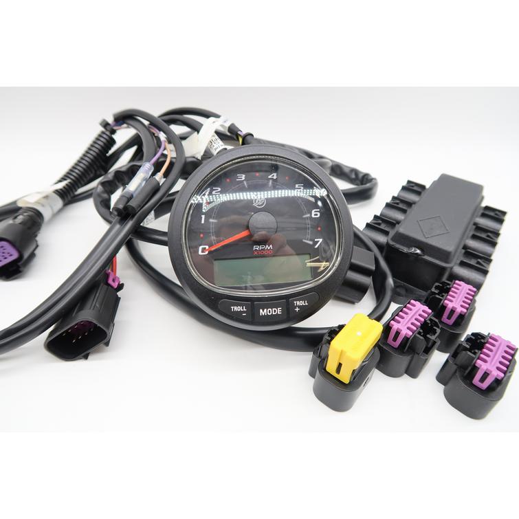 Mercury SmartCraft mittari sarja Tach Kit, musta, Mercury EFI moottoreille