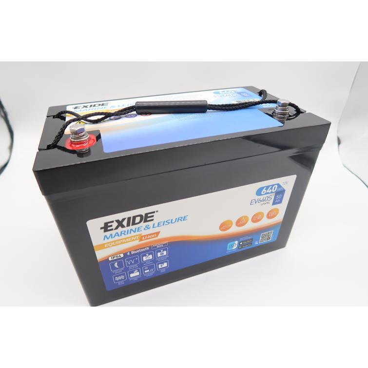 Exide Equipment Li-ion EV640S 12V 50Ah akku UUTUUS