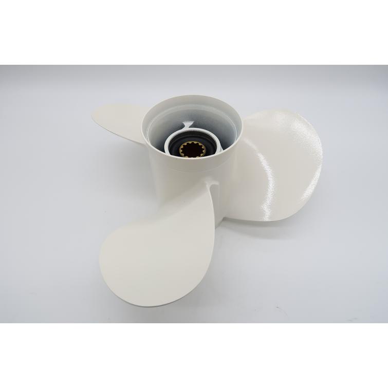 Potkuri Yamaha 11-1/8 x 13, (G) F30 - F60, alumiinia, valkea