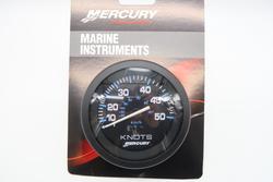 Nopeusmittari, musta tausta 0-50 knts Quicksilver