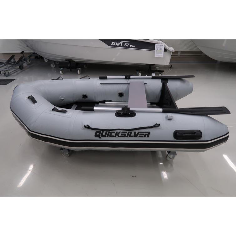 Quicksilver 250 Sport harmaa,uusi kumivene, alumiinilattia
