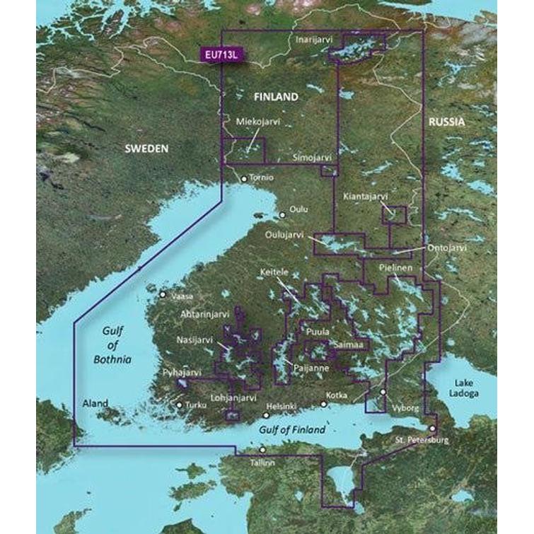 Garmin Bluechart VEU713L BC g2 (Suomen sisävedet + rannikko)