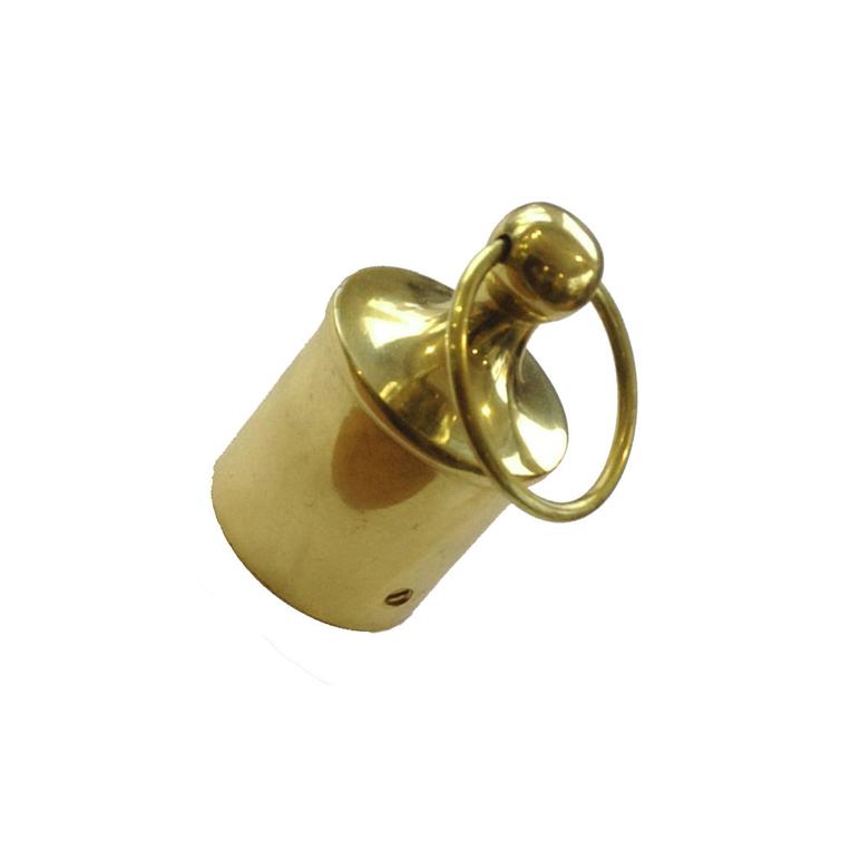 Köydenpään hela lenkillä messinkiä 28mm köydelle