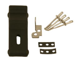 Luukun lukituskumi - salpa, t&auml;ydellinen, sis&auml;lt&auml;&auml; niitit, Buster