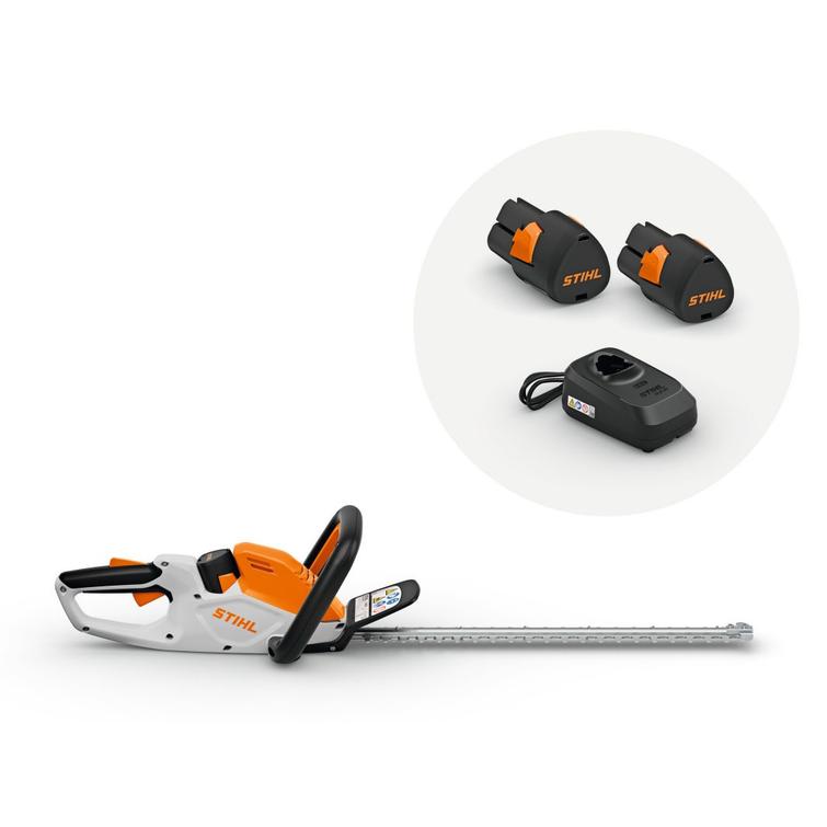 Stihl HSA 40.0 akkupensasleikkuri (sis. 2 kpl AS 2 akkua ja ALS laturin)