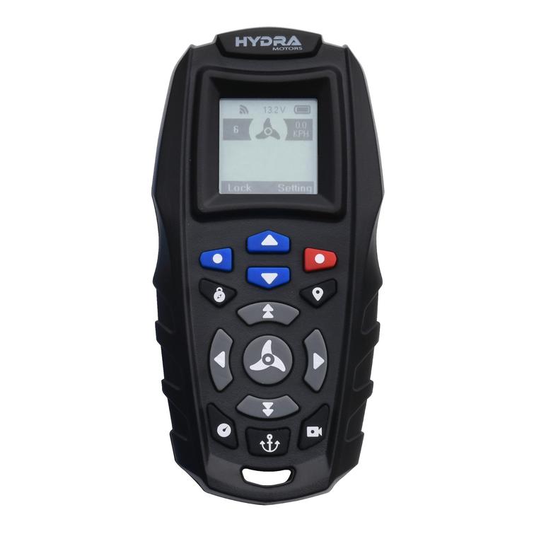 Hydra Skypoint GPS 12V keulasähkömoottori, työntövoima 65lbs, rikipituus 54". Sopii suola/makeaan veteen, musta