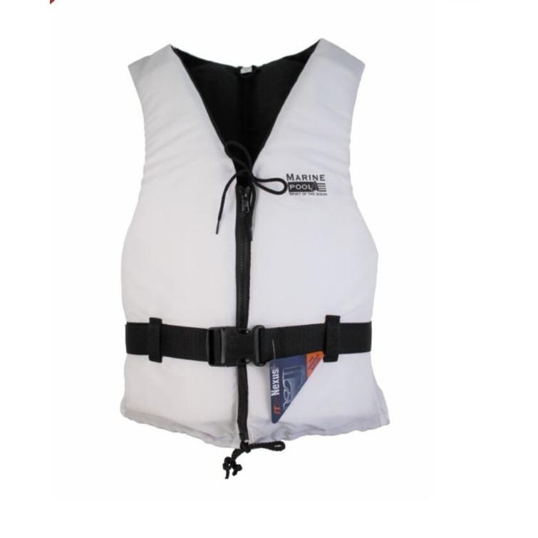 Marinepool ISO Active 30-50 kg kelluntaliivi vetoketjulla, valkoinen, 50N