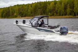Suvi 63 Duo / Fisher 2022 => Aft cabin canopy/front