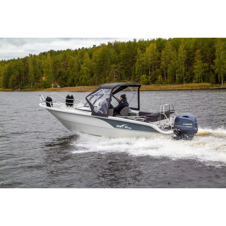Suvi 63 Duo / Duo Fisher Perähyttikuomun etuosa vuosimallista 2022 alkaen