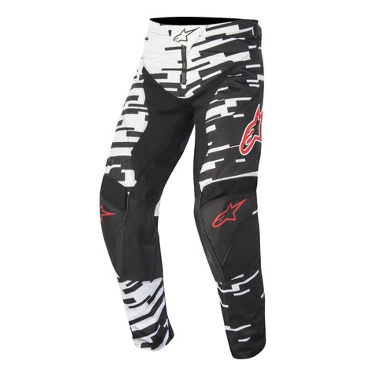 RACER BRAAP PANT BLACK WHITE