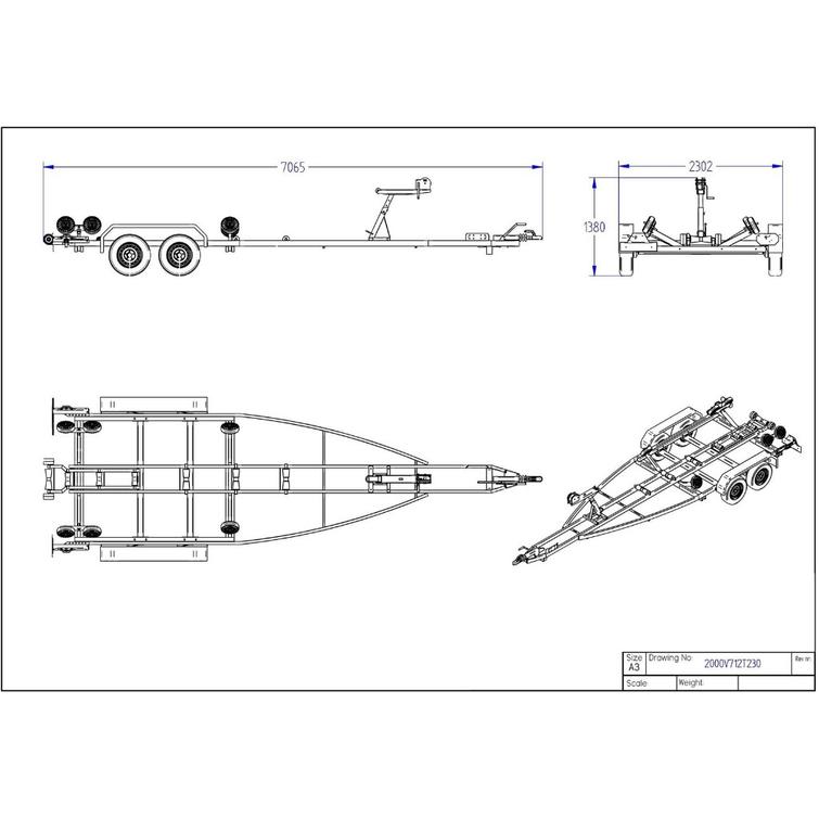 VT 2000 uusi venetraileri