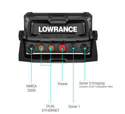Lowrance HDS Pro 9" yhdistelmälaite, IPS kosketusnäyttö, sis. Active Imaging HD anturin
