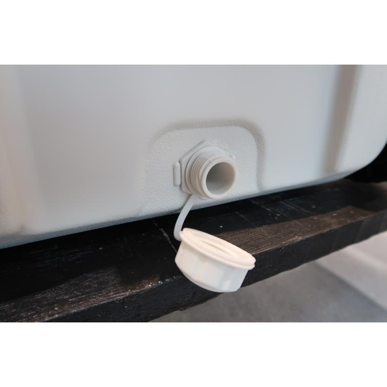 River RPX 50L valkea kylmälaukku, pyörillä