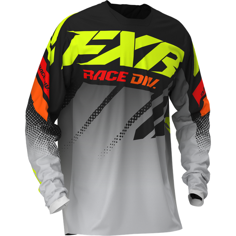 Clutch MX jersey grey/HiVis