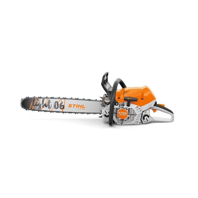 Stihl MS 400.1 C-M VW moottorisaha l&auml;mp&ouml;kahvoilla
