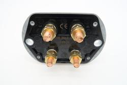 P&auml;&auml;virtakytkin 12V 450A Master, puna/valkea, kiinte&auml; on/off kytkin