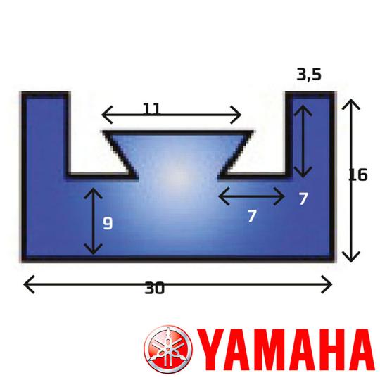 Liukukisko Yamaha  "Lohenpyrstö"  142cm