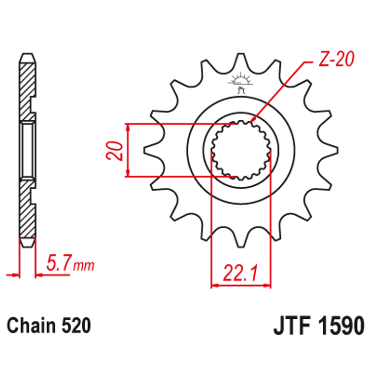 ETURATAS F1590-13SC