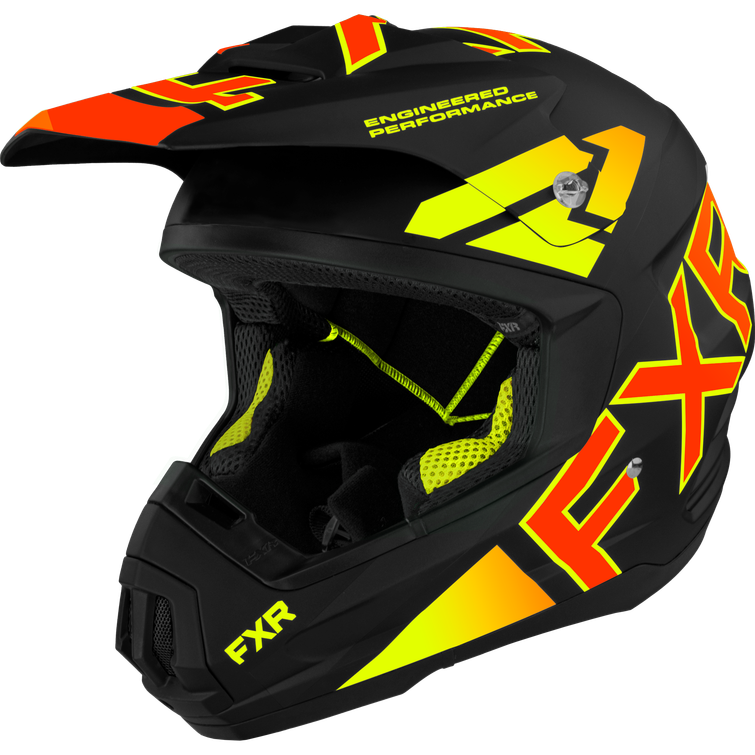 FXR Torque Team Helmet Inferno