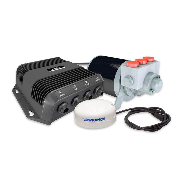 Lowrance NAC-1 autopilottisarja hydrauliohjaukseen, sis Point-1 kompassin ja NMEA2000 aloitussarjan
