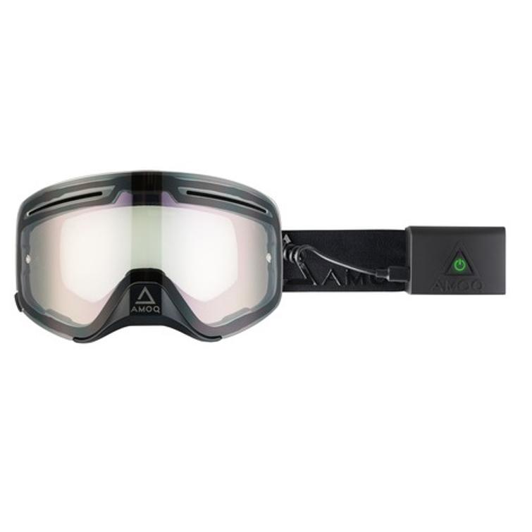 AMOQ Vision Vent+ Magnetic Sähkölämmitteiset Ajolasit - Kirkas linssi