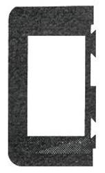 Päätekehys 34 x 58 mm