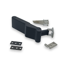 Luukun lukituskumi - salpa, t&auml;ydellinen, sis&auml;lt&auml;&auml; niitit, Buster