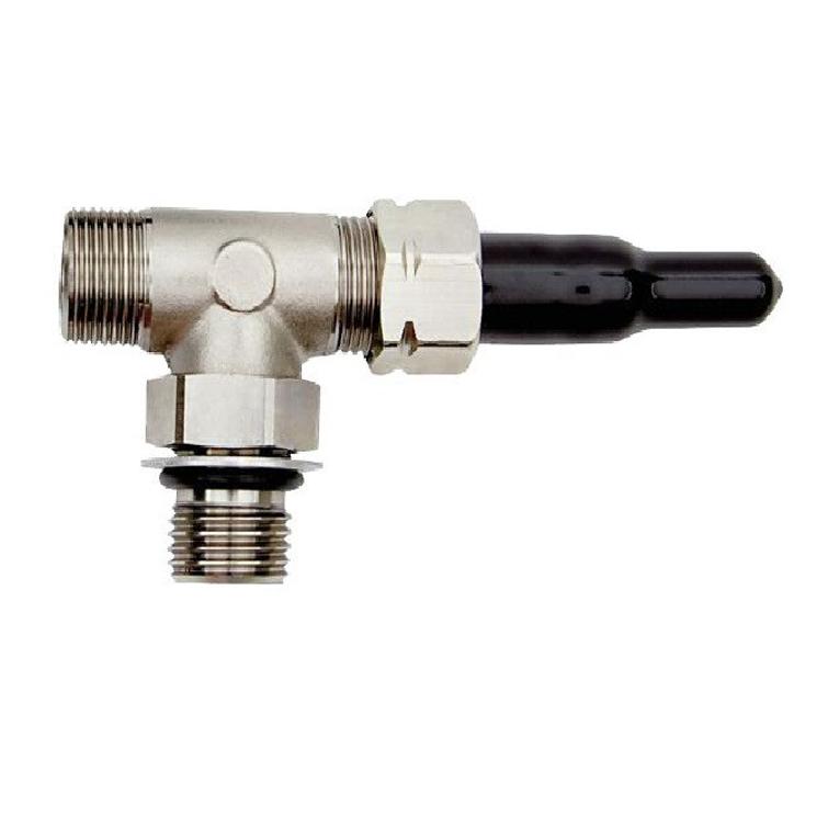 Ultraflex T-liitin ilmausnipalla 3/8"