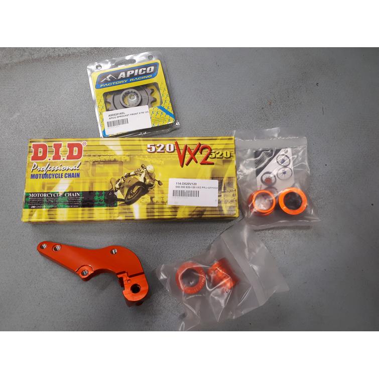 KTM Supermoto vanne sarja VMX täydellinen (sovitettu)