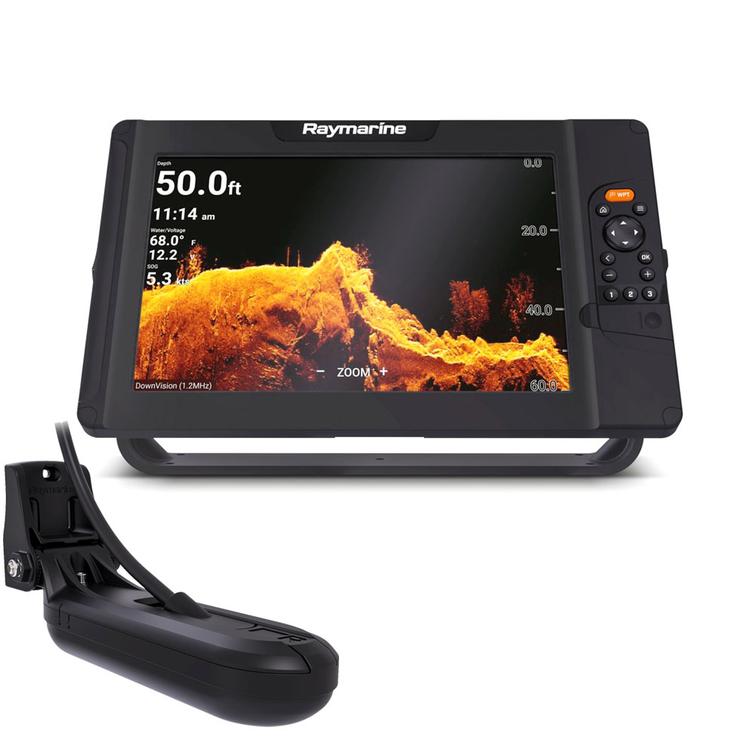 Raymarine Element 12 HV, HV-100 anturilla,  esiladatulla kartta-aineistolla