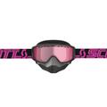 Primal Snow Cross musta/pinkki rose linssi + nenäsuoja