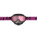 Primal Snow Cross black/pink rose lens + nose guard