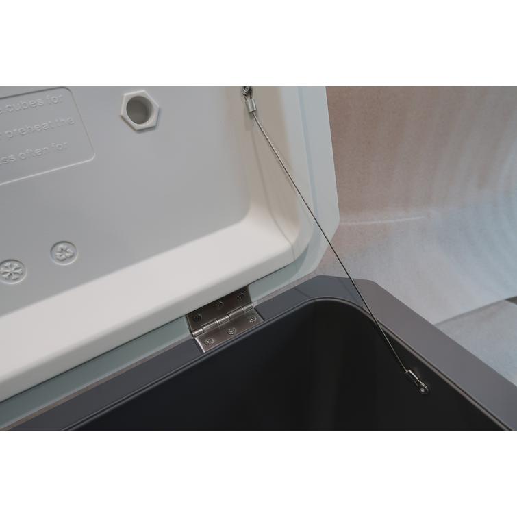 River RPX 50L valkea kylmälaukku, pyörillä