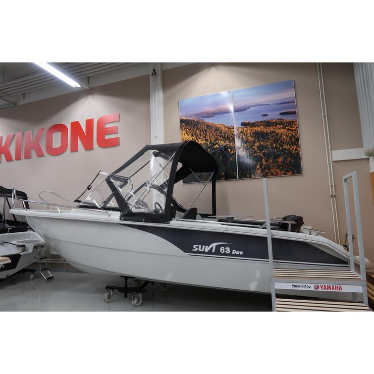Suvi 63 Duo 2022 ja Yamaha F115 L uusi venepaketti - runsain varustein