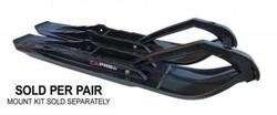 C&A PRO snowmobile skis XCS black