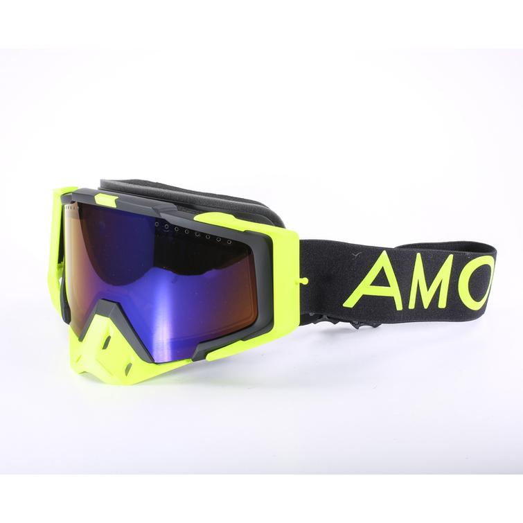 Amoq Aster Vent+ ajolasit musta-HiVis sininen peililinssi