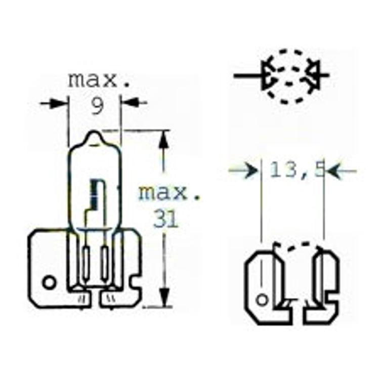 Lamppu H2 12v 55w x511