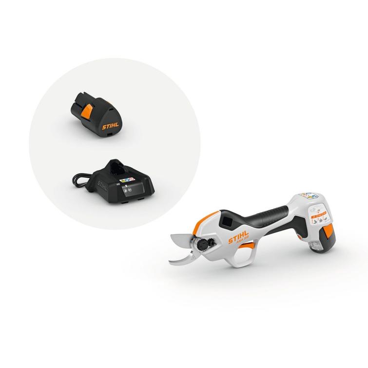 Stihl ASA 20.0 akkukäyttöinen oksasaksi (sis. AS 2 akun ja AL 1 lauturin)