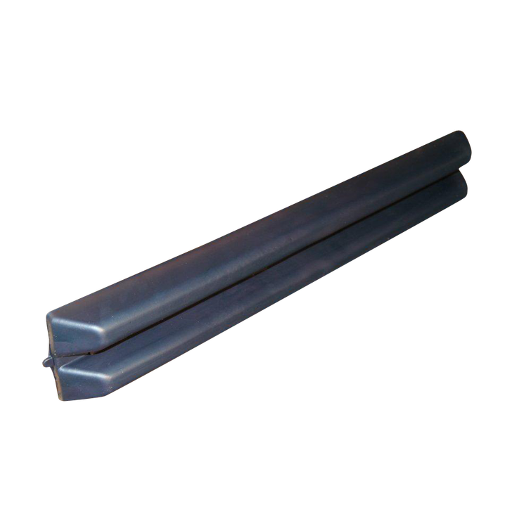 Törmäyslista MF60 harmaa. 60x140x1000mm/2 kpl paketti