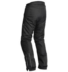 Lindstrands Volda lyhyt ja leve&auml; Tekstiilihousu musta