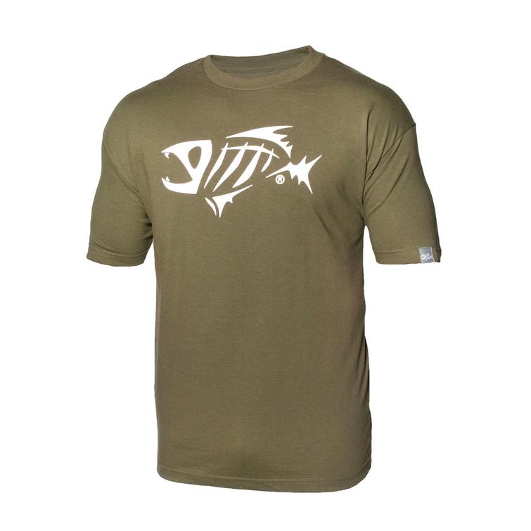 Fishbone T-paita M vihreä