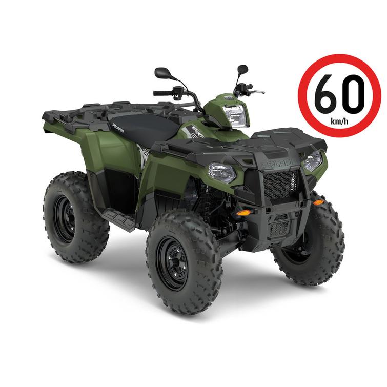 Sportsman 570  EFI 60 km/h traktori Winter Pack kampanja