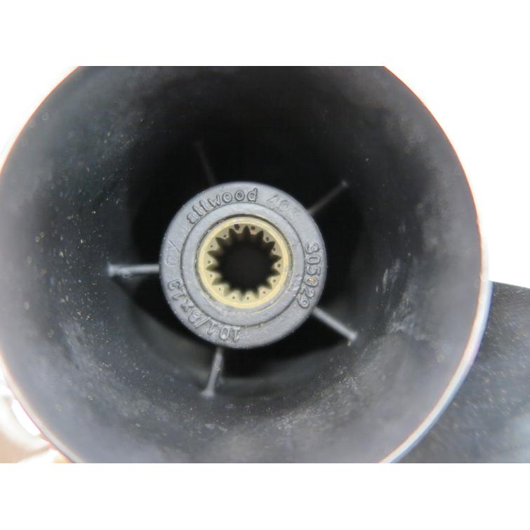 Ballistic potkuri 10-1/8 x 13 SS (F) Evinrude/Johnson